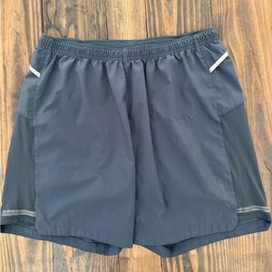 Brooks Men's Performance Athletic Shorts in Black